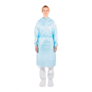 Bata de Protección Cleo® Saphir – Costuras Soldadas y Frente Impermeable (PB[4]-B)